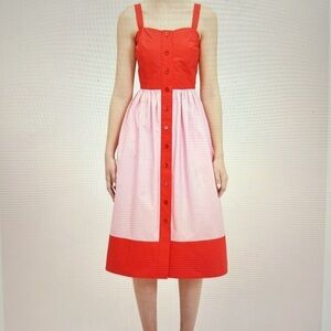 kate spade Colorblock Poplin Dress